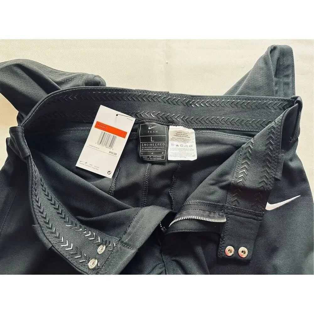 Nike Vapor Select 2 Women's Softball Pants in black size Large, NWT